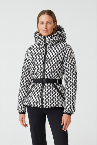 Damen jacke – Pufferjacke mit Kapuze, Elegant & Warm