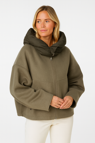 Damen jacke – Oversize Steppdesign, Modern & Urban