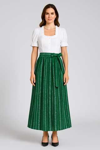 Damen schürze – Klassischer Stil, Elegante Blümchenmuster