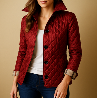 This women's jacket features an elegant design, crafted from warm, comfortable materials, perfect for stylish layering in cooler weather. Its tailored fit enhances femininity while 0
