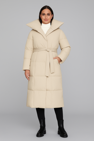 Damen mantel – Elegantes Design mit Anpassbarem Gürtel, Warm & Vielseitig