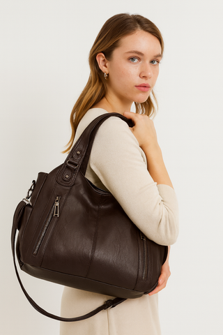 Damentasche – Elegantes Design, Echtleder, Geräumig & Vielseitig