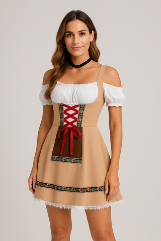 Damen Kostüm – Oktoberfest, Verspielt & Auffällig