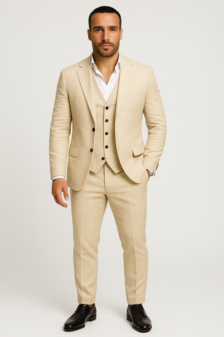 Herren-Anzug 3-teilig – Elegant, Stilvoll & Aus Premium-Material