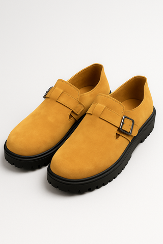 Herren Sneaker – Retro Slip-On mit Plateausohle, Atmungsaktiv & Rutschfest