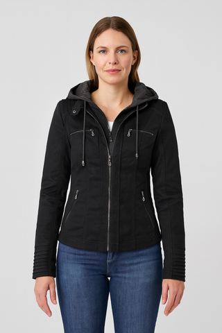 Damenjacke – Mit Kapuze, wasserdicht, praktisch und stilvoll