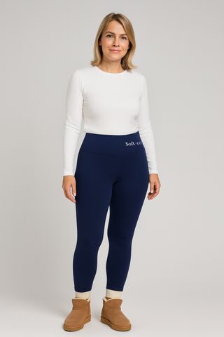Damen Leggings – Kaschmirfleece, warm & elastisch
