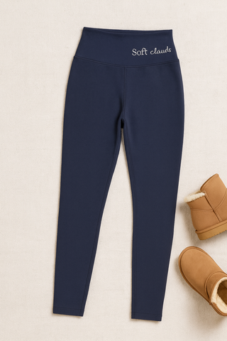 Damen Leggings – Kaschmirfleece, warm & elastisch