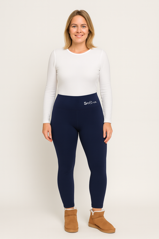 Damen Leggings – Kaschmirfleece, warm & elastisch