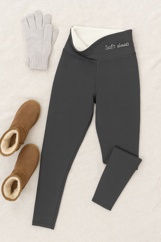 Damen Leggings – Kaschmirfleece, warm & elastisch