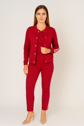 Damen Set – Dreiteiliges Design, Hochwertiger Stoff, Vielseitig & Komfortabel