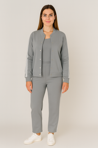 Damen Set – Dreiteiliges Design, Hochwertiger Stoff, Vielseitig & Komfortabel