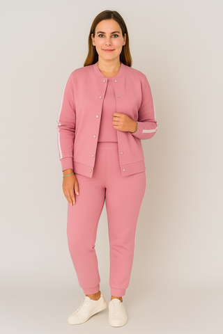 Damen Set – Dreiteiliges Design, Hochwertiger Stoff, Vielseitig & Komfortabel