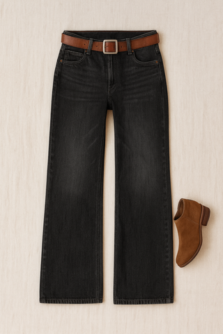 Damen jeans – Straight Leg, Denim, Bequem & Vielseitig