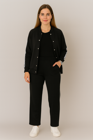 Damen Set – Dreiteiliges Design, Hochwertiger Stoff, Vielseitig & Komfortabel