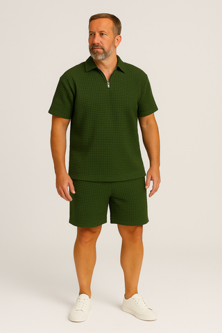Herren Zweiteiler – Leinenstil, modern & stilvoll
