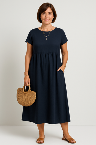 Damen Kleid – Boho-Stil, luftig & figurschmeichelnd