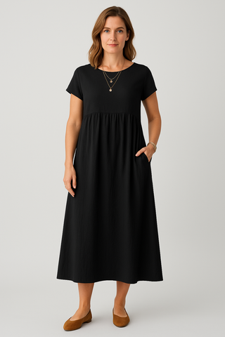 Damen Kleid – Boho-Stil, luftig & figurschmeichelnd