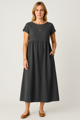 Damen Kleid – Boho-Stil, luftig & figurschmeichelnd