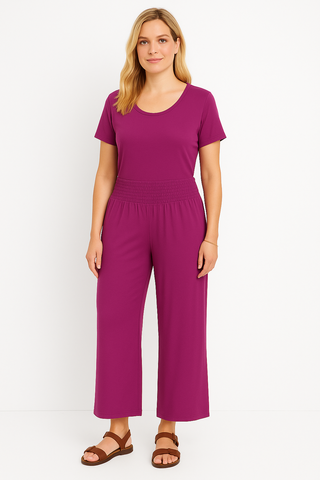 Damen Hose – Leinen-Stil, luftig & zeitlos elegant