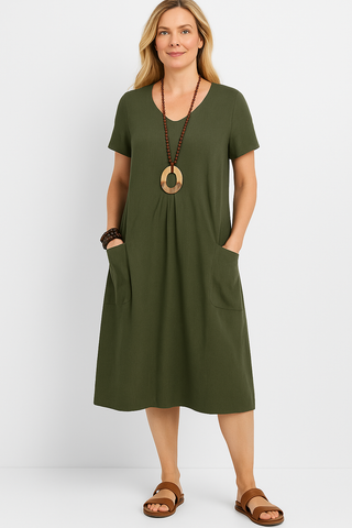 Damen Kleid – Boho-Stil, luftig & figurbetont