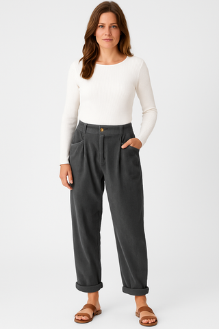 Damen Hose – Cord-Design, stilvoll & hochwertig