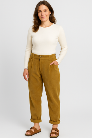 Damen Hose – Cord-Design, stilvoll & hochwertig