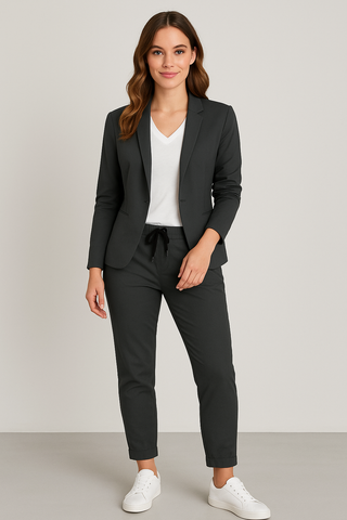 Damen Blazer-Set – Eleganter Zweiteiler, bequem & stilvoll