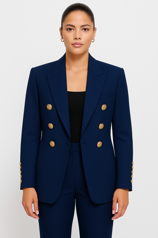Damen Blazer – Vintage-Stil, elegant & luxuriös