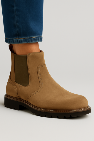 Herrenstiefel – Schlupfdesign aus Kunstleder, leicht & modern