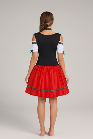 Damen Trachtenkleid – Mini-Länge, Traditionell & Verspielt