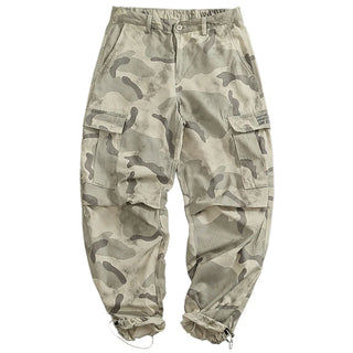 Damen Cargohose – Vielseitige Taschen, Modernes Camouflage-Design