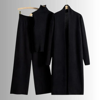 Damen Dreiteiliges Set – Luftiger Stoff, Weich & Bequem