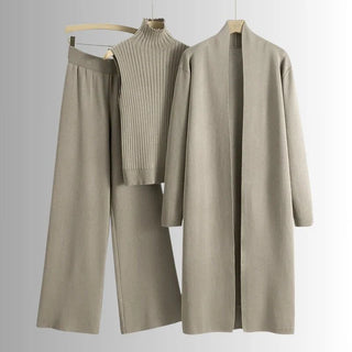 Damen Dreiteiliges Set – Luftiger Stoff, Weich & Bequem