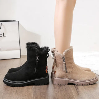 Damen Freizeitschuhe – Wolloptik, Stützend & Bequem