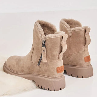 Damen Freizeitschuhe – Wolloptik, Stützend & Bequem