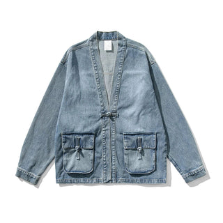 Damen Jacke – Denim-Design, Lässig & Zeitlos