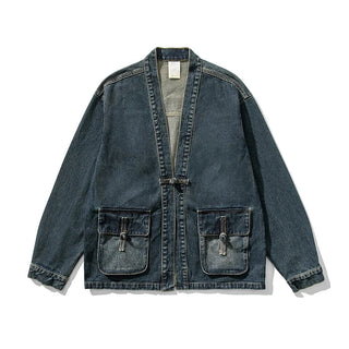 Damen Jacke – Denim-Design, Lässig & Zeitlos