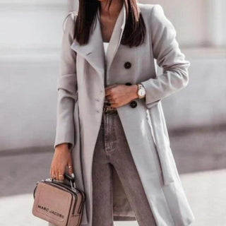 Damen Mantel – Gürtel-Design, Elegant & Zeitlos