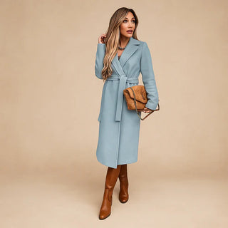 Damen Mantel – Lang, Warm & Elegant für Herbst und Winter