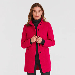 Damen Mantel – Wollmischung, Elegant & Zeitlos