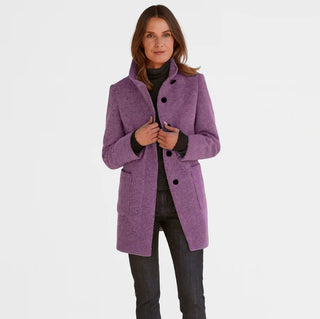 Damen Mantel – Wollmischung, Elegant & Zeitlos