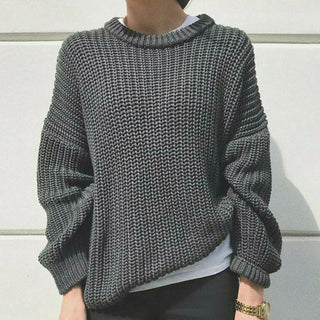 Damen Pullover – Fester Strick, Hochwertig & Bequem