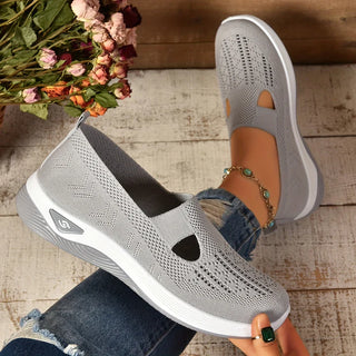 Damen Slip-On Schuhe – Orthopädisches Design, Bequem & Stützend