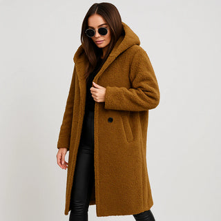 Damen Winterjacke – Lang Design, Warm & Elegant