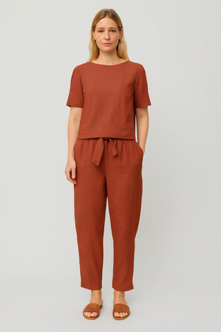 Damen Set – Luftiges Frühlingsdesign, Polyester-Baumwoll-Mix