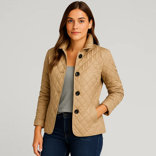 Damen Steppjacke – Tailliert Geschnitten, Elegant & Zeitlos