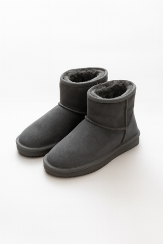 Damen Stiefeletten – Kunst-Wildleder, Bequem & Modern