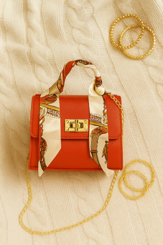 Damen handtasche – Stilvolles Design mit Goldfarbenen Details, Elegant & Praktisch