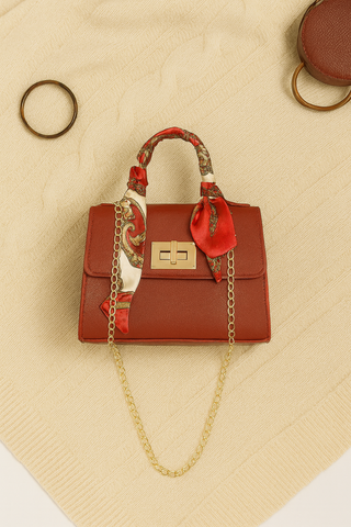 Damen handtasche – Stilvolles Design mit Goldfarbenen Details, Elegant & Praktisch